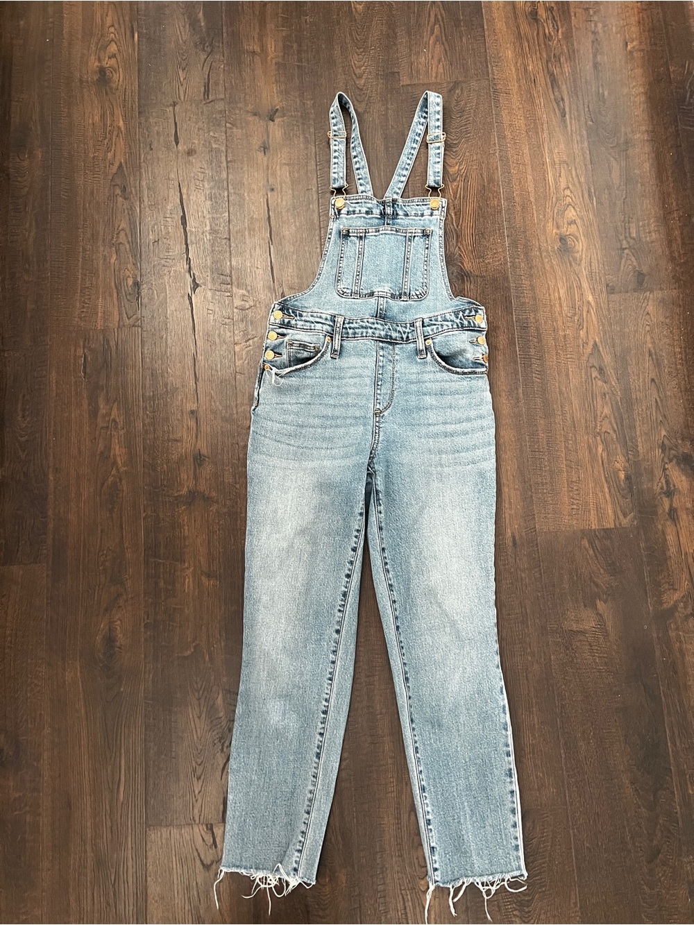 Universal Thread Light Blue Denim Overalls